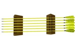 Pfeilbauhilfe-Pfeilablage